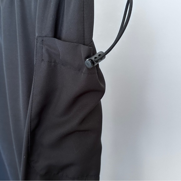 EDIKTED Nylon Cargo Maxi Skirt Size xs Black - Picture 9 of 9